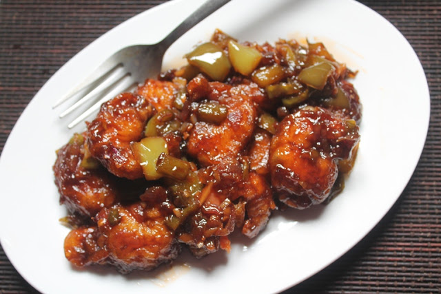 Prawn Manchuria